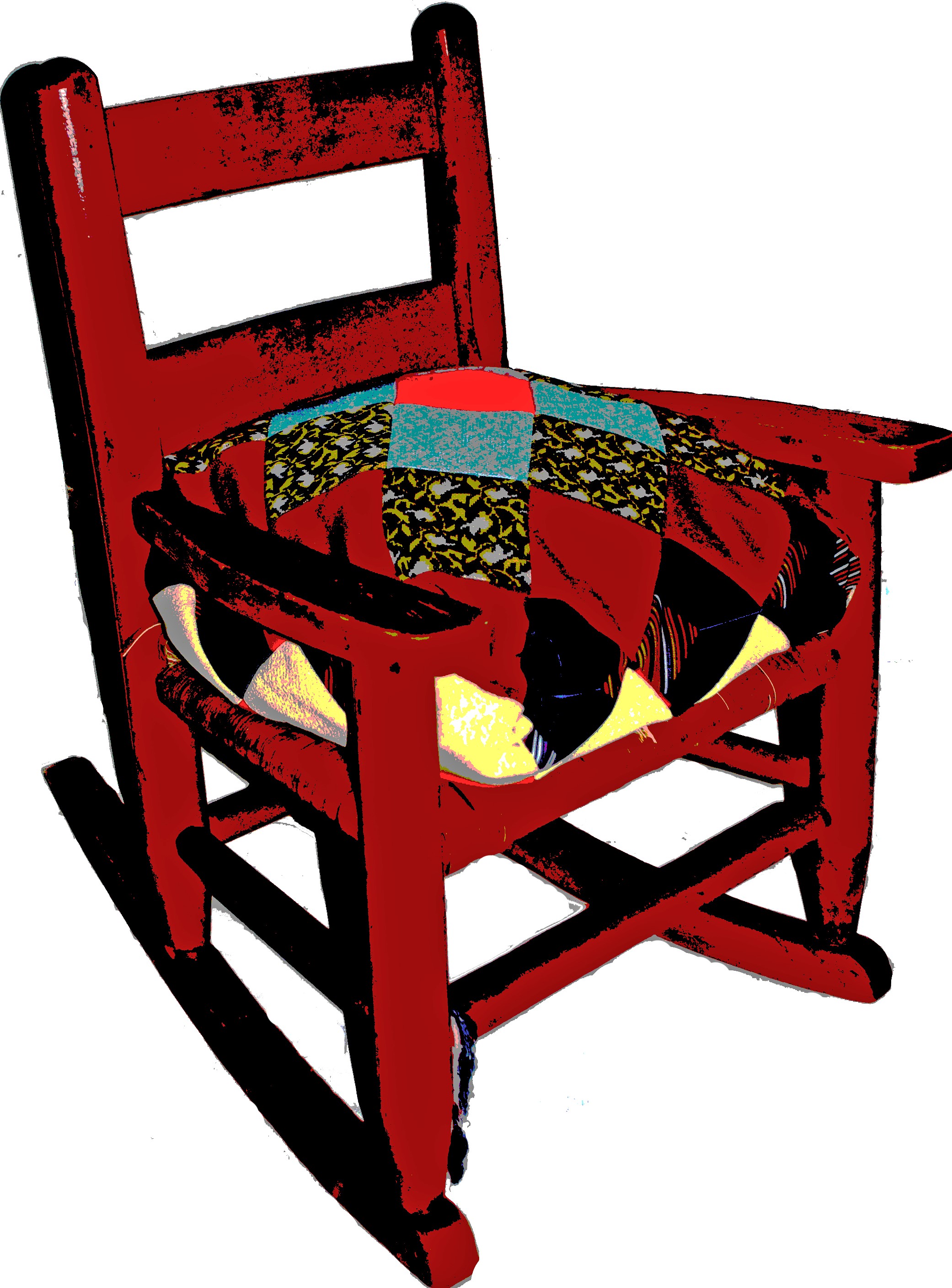 The Little Red Rocking Chair